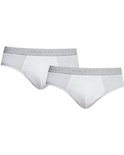 White Hanro Underwear For Men Lyst