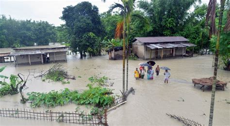Assam Flood Toll Mounts To 50 As Over 21 Lakh Affected