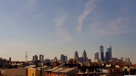 Philadelphia Skyline Timelapse March 2 2020 4k Youtube
