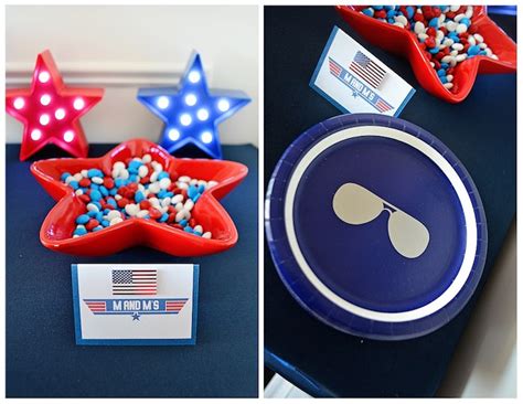 Karas Party Ideas Top Gun Themed Birthday Party