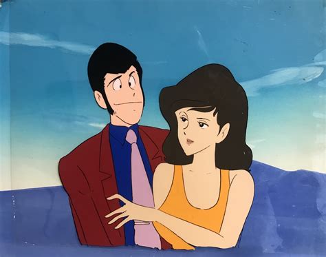 Lupin The Third Tv Anime Cel Monkey Punch In From The Land Beyond