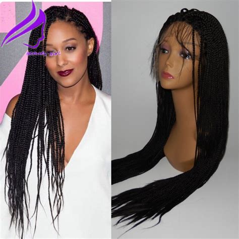 Free Shipping Braided Lace Front Wigs Box Braided
