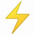 Emoji Lightning Bolt Icon Lighting Symbol Voltage