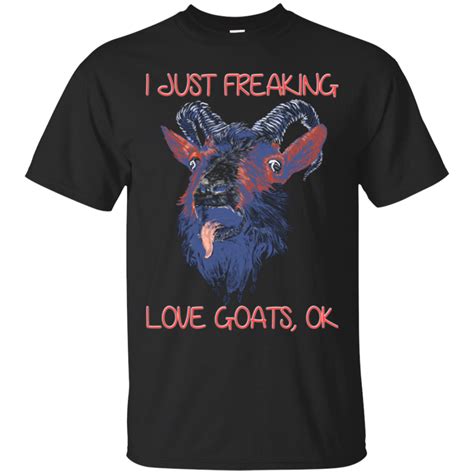 Goats Shirts Just Freaking Love Goats Teesmiley