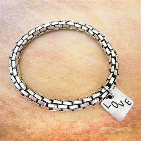 Max Metal Bracelet With Love Charm More Colors Available Kis Jewelry