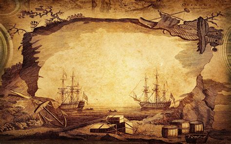 Artistic Maritime History Hd Wallpaper