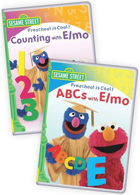 Sesame Street Preschool Is Cool Abcs With Elmocounting With Elmo
