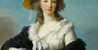 Yolande-Gabrielle-Martine de Polastron, duchesse de Polignac (1749-1793 ...