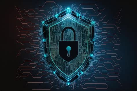 Premium Ai Image Cyber Security Encryption Technology To Protect Data
