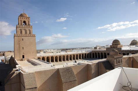 The Great Mosque From Kairouan Tunisia Stock Photo Image Of Kairouan