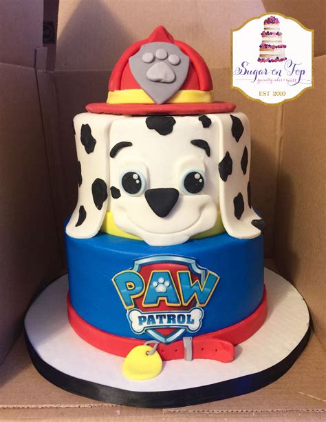 Paw Patrol Marshall Birthday Cake Sugarontopcakes