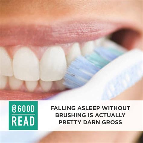 Why Falling Asleep Without Brushing Your Teeth Is Actually Pretty Darn