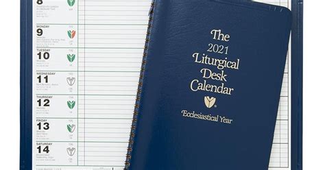 Catholic Ts And More The 2021 Liturgical Desk Calendar
