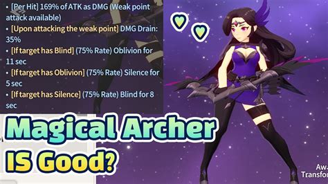 Summoners War Chronicles New Monster Review Magical Archer Which