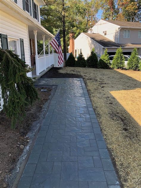 Cambridge Bluestone Paver Sidewalk Primo Landscape