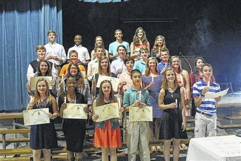 Newberry Academy Inducts Beta Club Members Newberry Observer