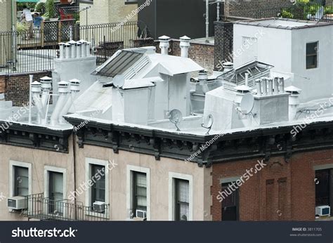 Roof Top Apartment Building New York Stock Photo 3811705 Shutterstock