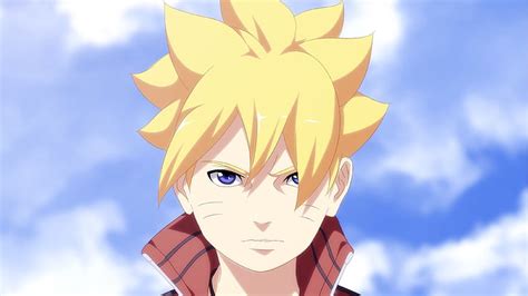 Hd Wallpaper Boruto Naruto Anime Sky Cloud Sky One Person