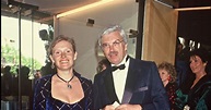 Daniel Toscan du Plantier et sa femme Sophie à Cannes en mai 1992 ...
