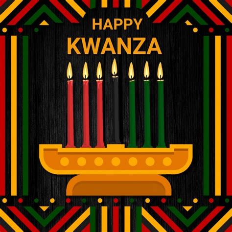 Kwanzafestivaleventhannukah Kwanzaa Happy Kwanzaa Kwanza