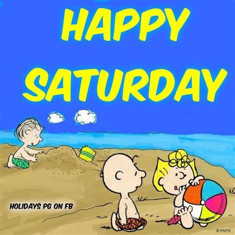 Happy Saturday Summer Peanuts Gang Image Good Morning Saturday Saturday