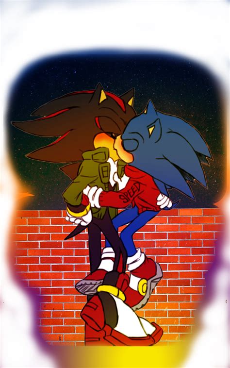 Kissscene Arte De Fã Personagens De Videogame Desenhos Do Sonic