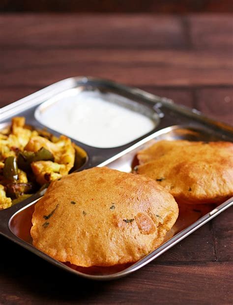 Best Aloo Puri Recipe Potato Poori Cook Click N Devour
