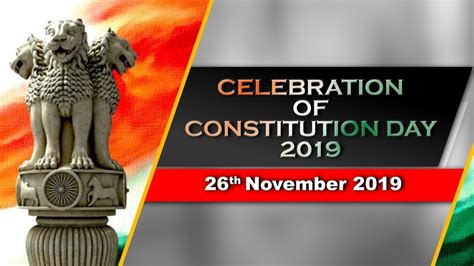 Celebration Of Constitution Day 2019 Youtube