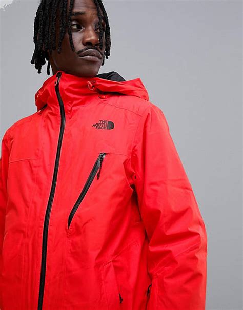 The North Face Descendit Ski Jacket In Red Asos