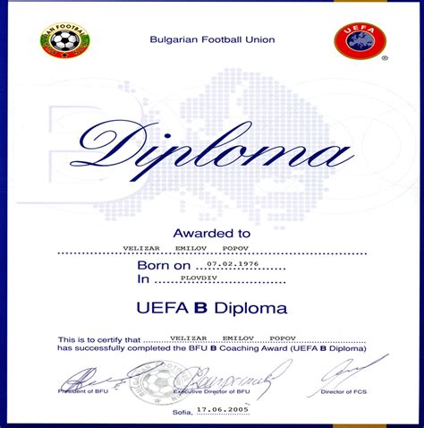 Uefa License First Team Coach Hughes Earns Pro License News