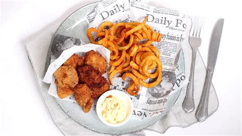 This will ensure that the steak can get a nice sear. Airfryer recept: Fish & chips.. Aanrader!