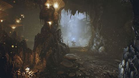 Ue4 Deep Elder Caves 3d Model In 2020 Cave Underground Art