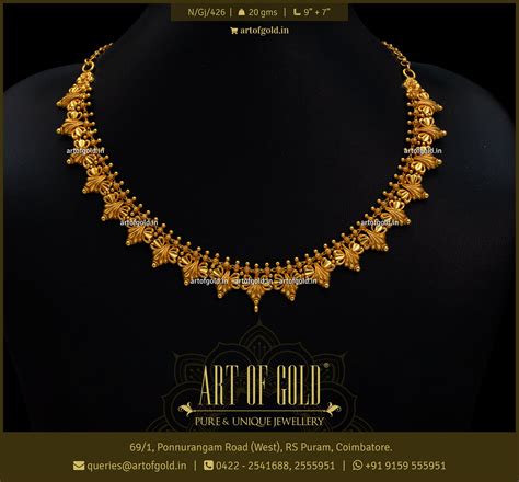 Necklace Design Gold Simple Vlrengbr
