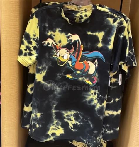 Disney Parks Donald Duck Devil Tie Dye Halloween 2023 T Shirt Adult