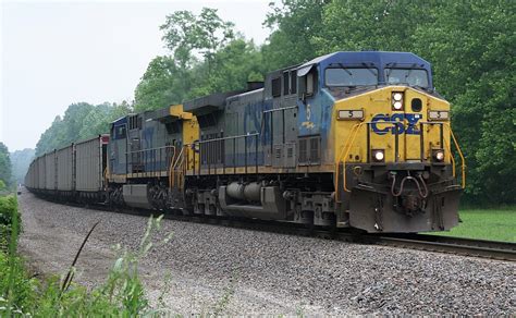 Csx Loaded Coal Train