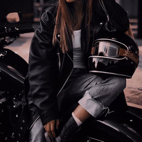 Biker Aesthetic Detective Aesthetic Bad Girl Aesthetic Character