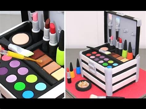 See more ideas about make up cake, cupcake cakes, cake. MAKEUP Cosmetics Box Cake | Pastel Caja De Maquillaje ...
