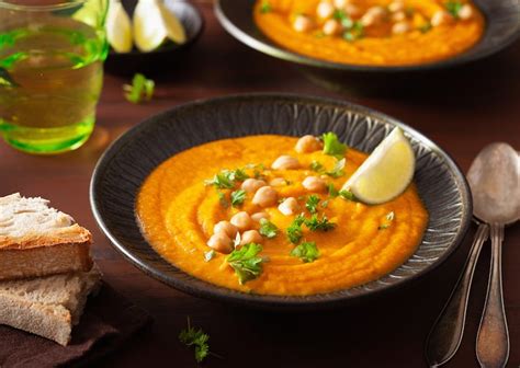 Coconut Curry Carrot Chickpea Soup The Vegan Atlas