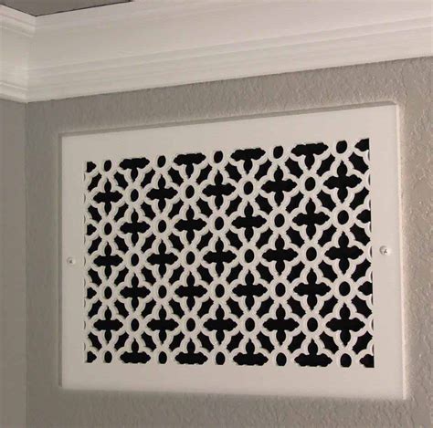 Decorative Air Vent Cover Arabesque Pattern Farmhouse Vent