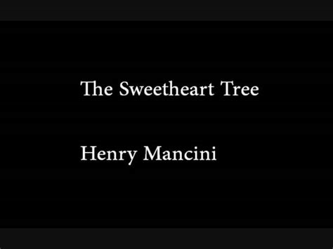 The Sweetheart Tree Henry Mancini Chords Chordify