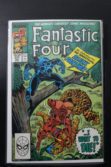 Fantastic Four 311 Direct Edition 1988 Comic Books Copper Age