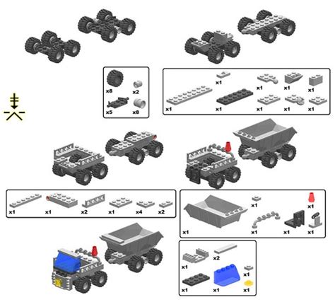 Below you can view and download the pdf building instructions for free. Lego truck : instructions | Instructions built with MLCad+LP… | Flickr