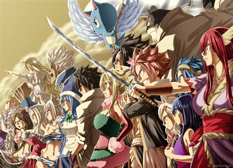 Fairy Tail Characters Wallpapers Fairy Tail Characters Wallpapers Top