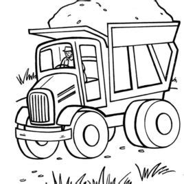 Tonka Truck Coloring Pages at GetDrawings | Free download