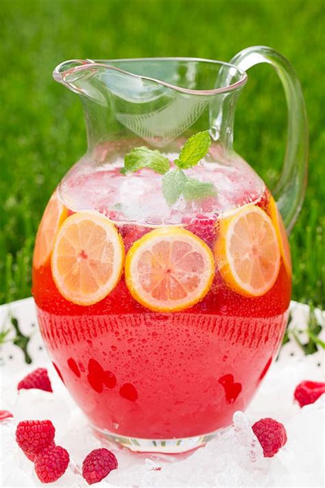Sparkling Raspberry Lemonade This Is So Refreshing On A