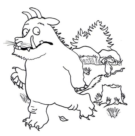 Ausmalbild ausmalbilder ausmalbilder kinder ausmalen. Gruffelo 3 | Ausmalbilder, Einfache bastelarbeiten für ...