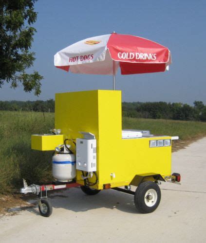 I've seen some amazing carts that folks have built using our buildacart.com diy course, but this one takes the cake. You can build this hot dog cart | Hot dog cart, Gourmet hot dogs, Hot dogs