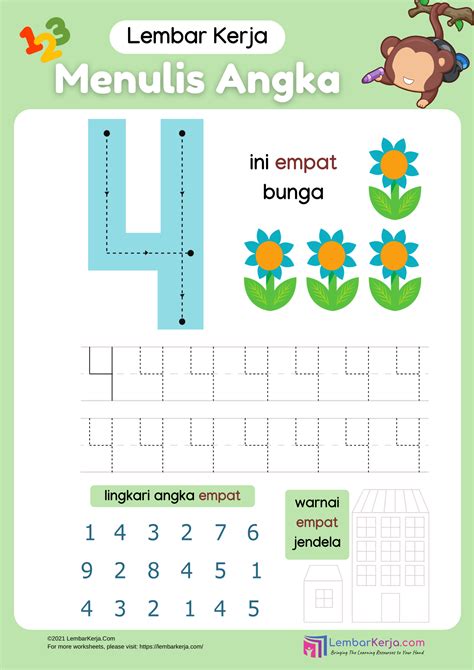 Belajar Mengenal Angka 1 Sampai 10 Untuk Anak Bahasa Indonesia Dan