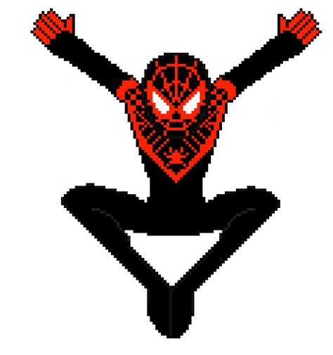 Spiderman Pixel Art Spiderman Art Sketch Easy Pixel Art Pixel Art
