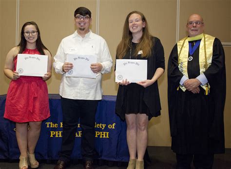 Southeastern Students Inducted Into Phi Kappa Phi National Honor Society